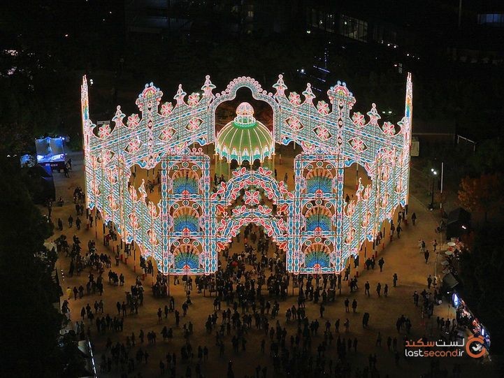 ماجرای مشهورترین جشنواره نور ژاپن چیست؟