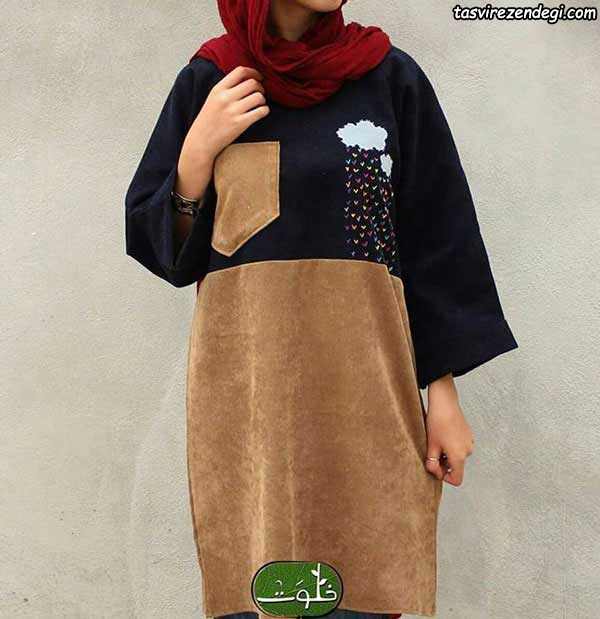 مانتوهای پاییزی سنتی و جلو بسته