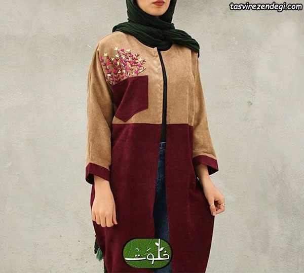 مانتوهای پاییزی سنتی و جلو بسته