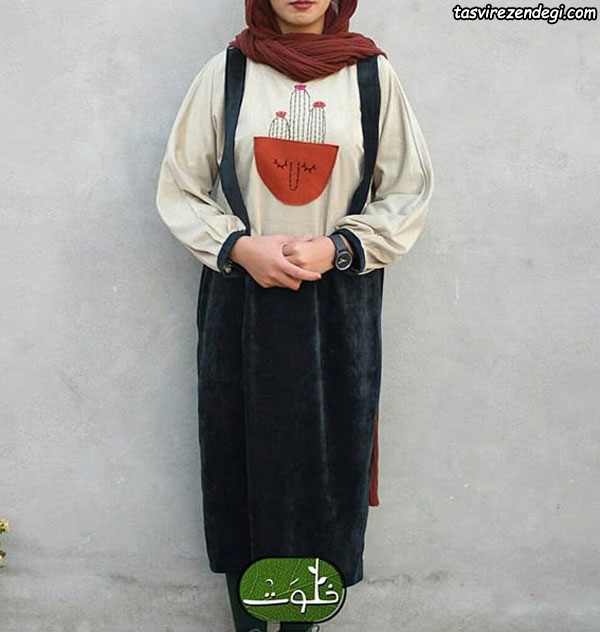 مانتوهای پاییزی سنتی و جلو بسته