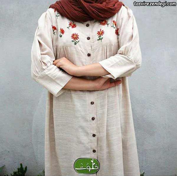 مانتوهای پاییزی سنتی و جلو بسته