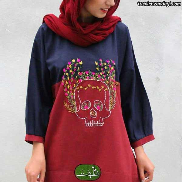 مانتوهای پاییزی سنتی و جلو بسته
