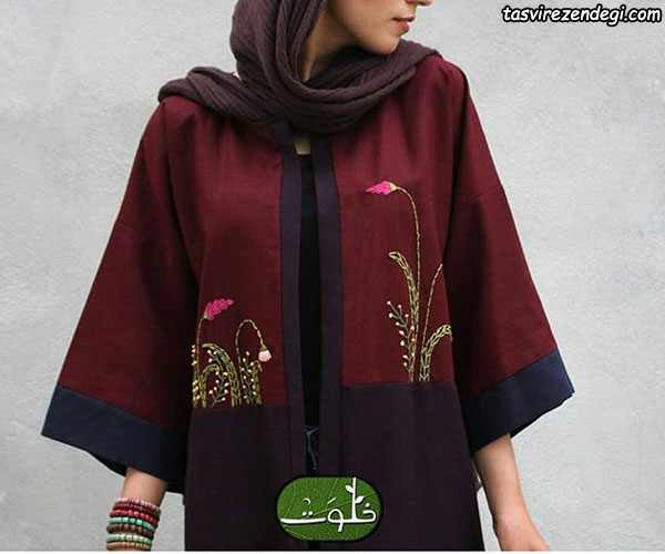 مانتوهای پاییزی سنتی و جلو بسته