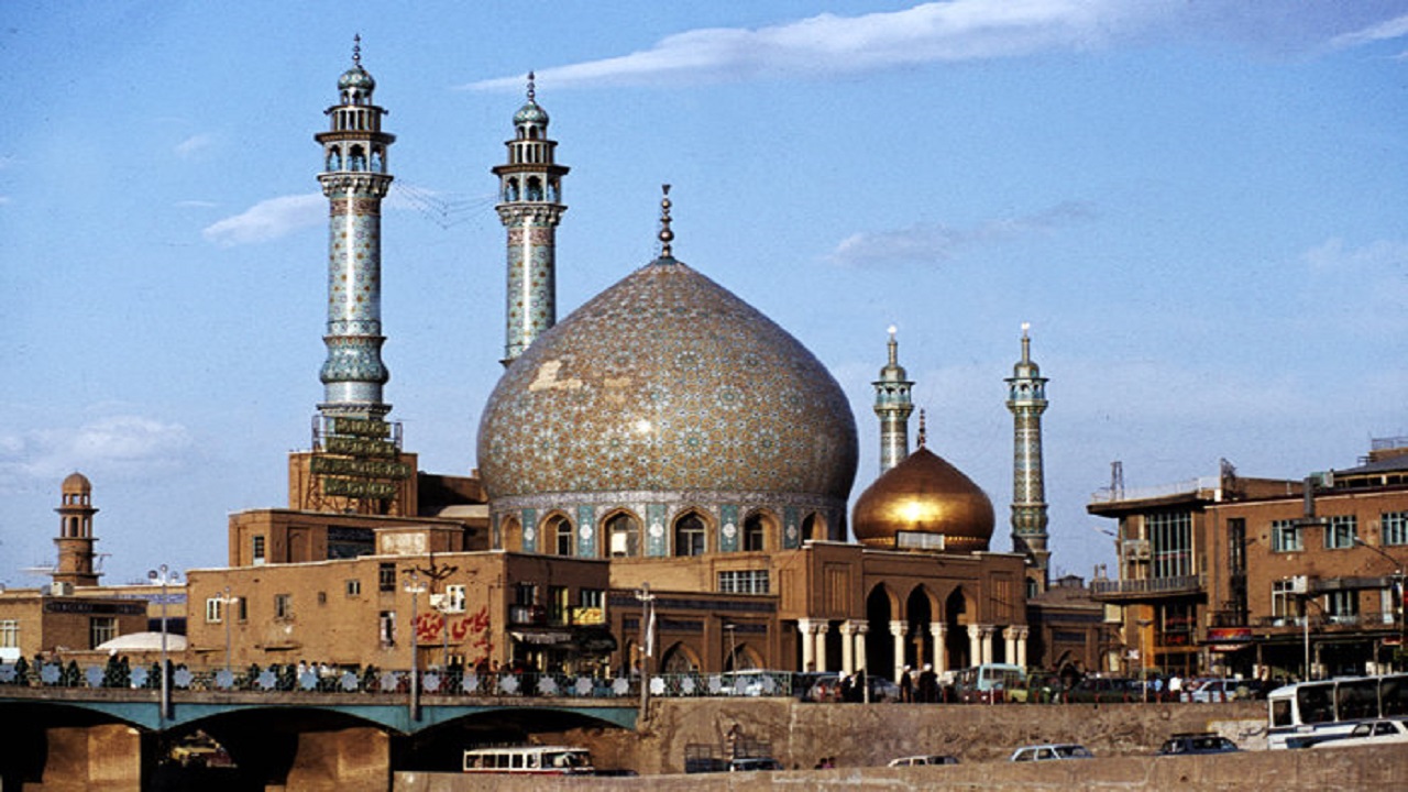 مسجد اعظم قم در حال مرمت است
