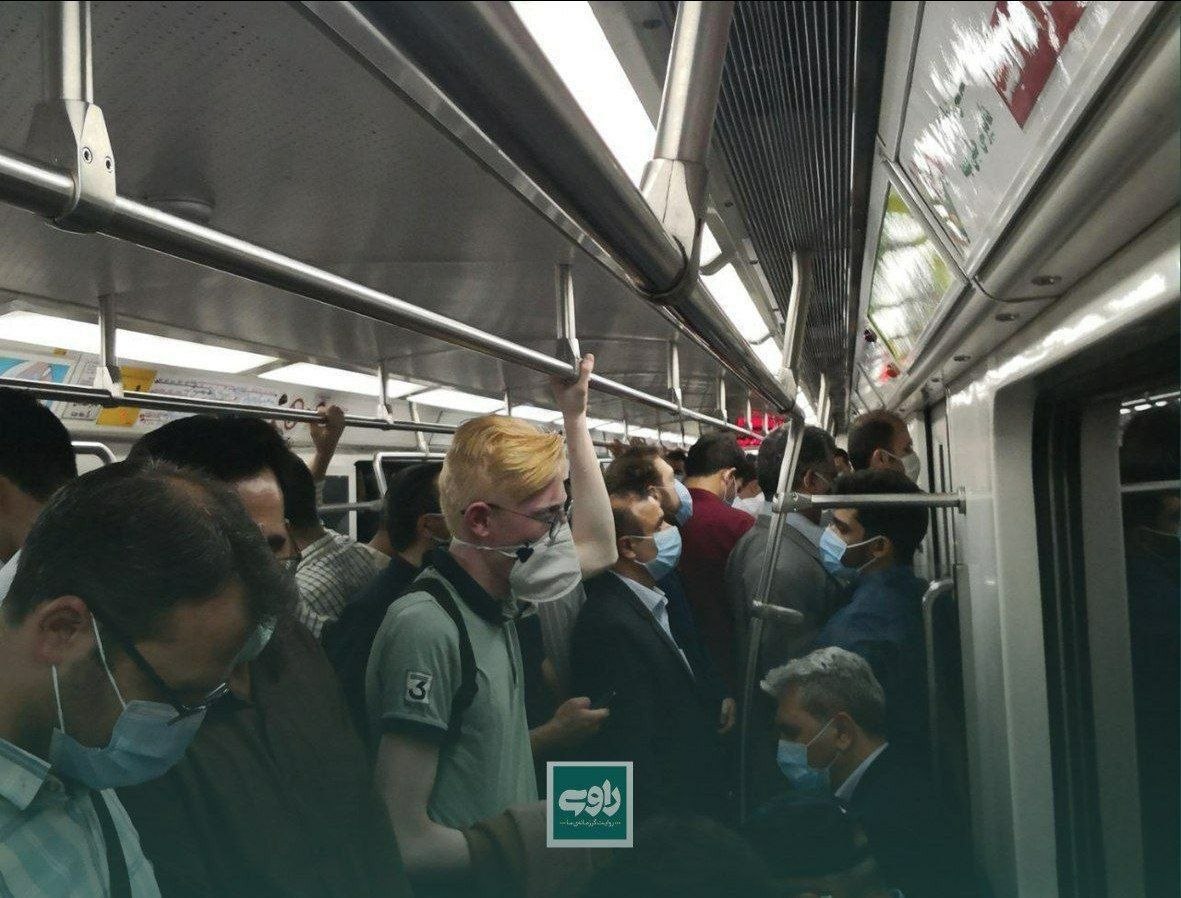وضعیت مترو‌ در روز قرمز تهران!