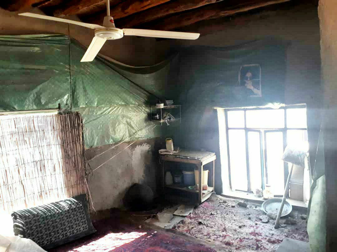 خسارت زلزله به ٢۵٠ واحد مسکونی روستایی مراوه تپه