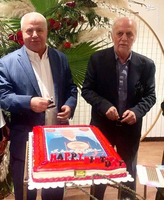 کیک تولد اسطوره باشگاه پرسپولیس