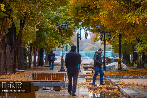 اولین باران پاییزی اصفهان در راه است