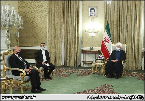 عکس/ دیدار وزیر خارجه عراق با روحانی