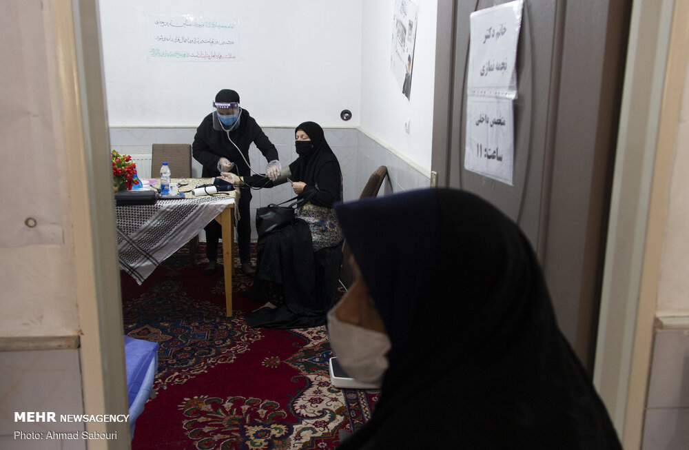 خدمت رسانی پزشکان جهادی در سمنان