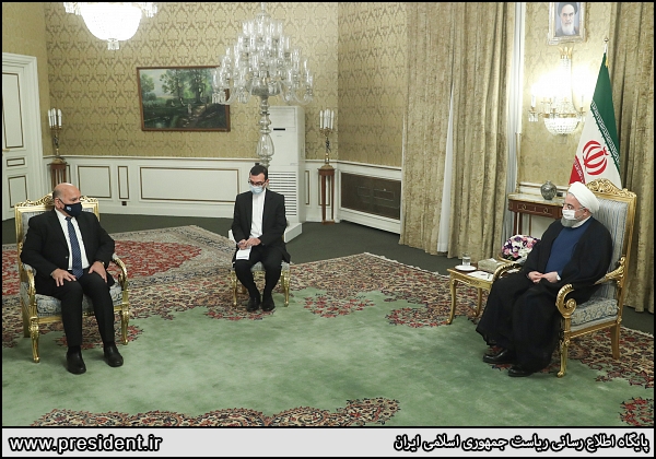 عکس/ دیدار وزیر خارجه عراق با روحانی