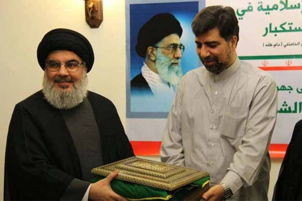 تصویری دیده نشده از شهید رکن آبادی و سید حسن نصرالله