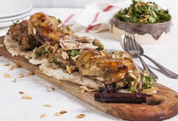 غذاي ملل/ مسخن؛ خوراک مرغ و سماق به روش عربي