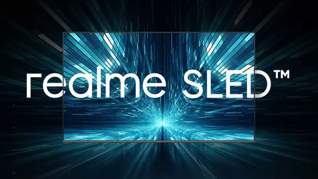 تلویزیون Realme با پنل SLED به زودی ارایه خواهد شد