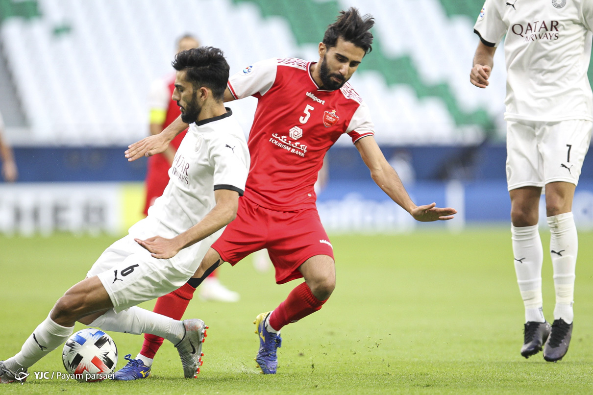 تصاویر هیجانی جنگ «پرسپولیس» و «السد» در مستطیل سبز 