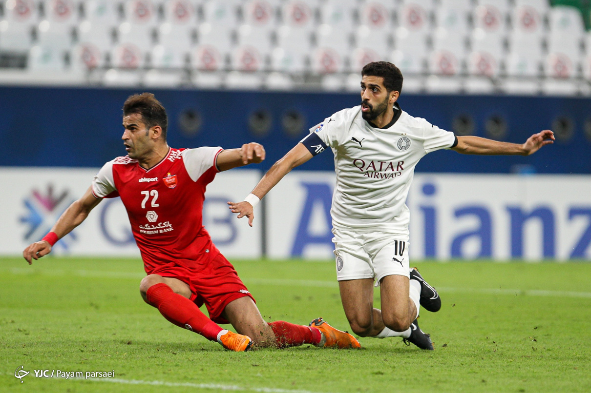تصاویر هیجانی جنگ «پرسپولیس» و «السد» در مستطیل سبز 