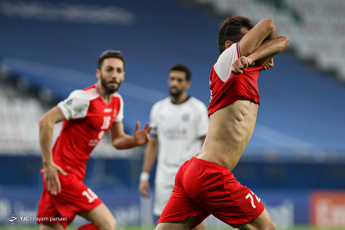 تصاویر هیجانی جنگ «پرسپولیس» و «السد» در مستطیل سبز 