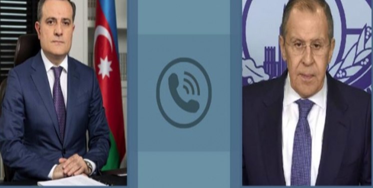 وزیر خارجه روسیه با همتای آذربایجانی خود گفتوگو کرد