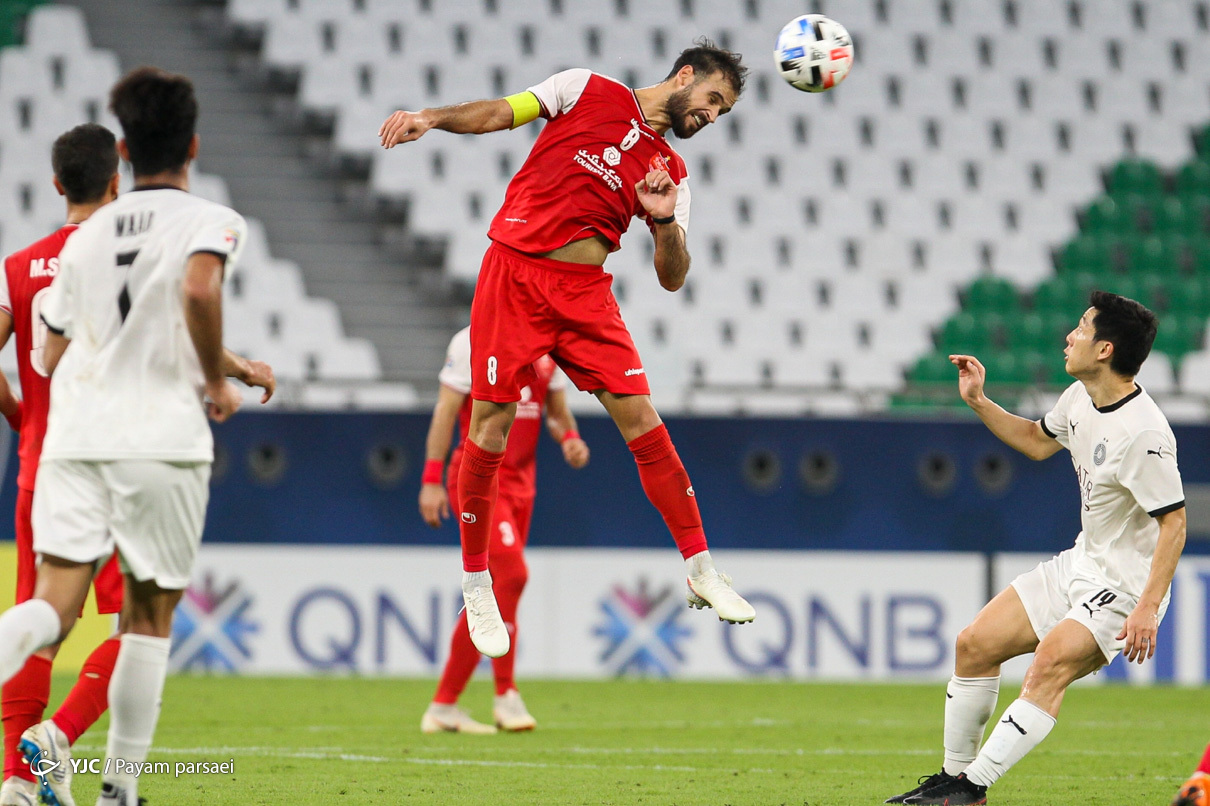 تصاویر هیجانی جنگ «پرسپولیس» و «السد» در مستطیل سبز 