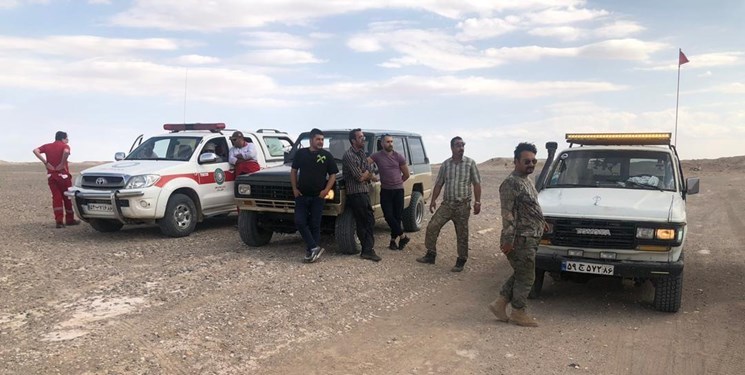 نجات ۲ مفقودی در کویر سمنان