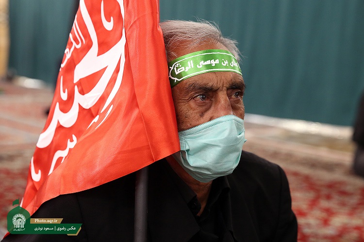 اجتماع خادمان مواکب اربعین حسینی در حرم مطهر رضوی