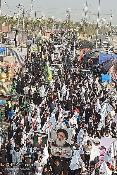 عکس/ قدم قدم سوی حرم