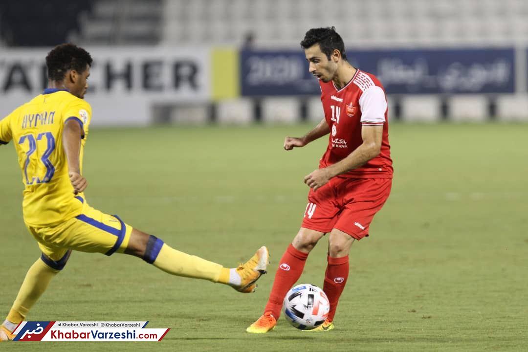 تصاویری از دیدار پرسپولیس و النصر در مرحله نیم نهایی لیگ قهرمانان