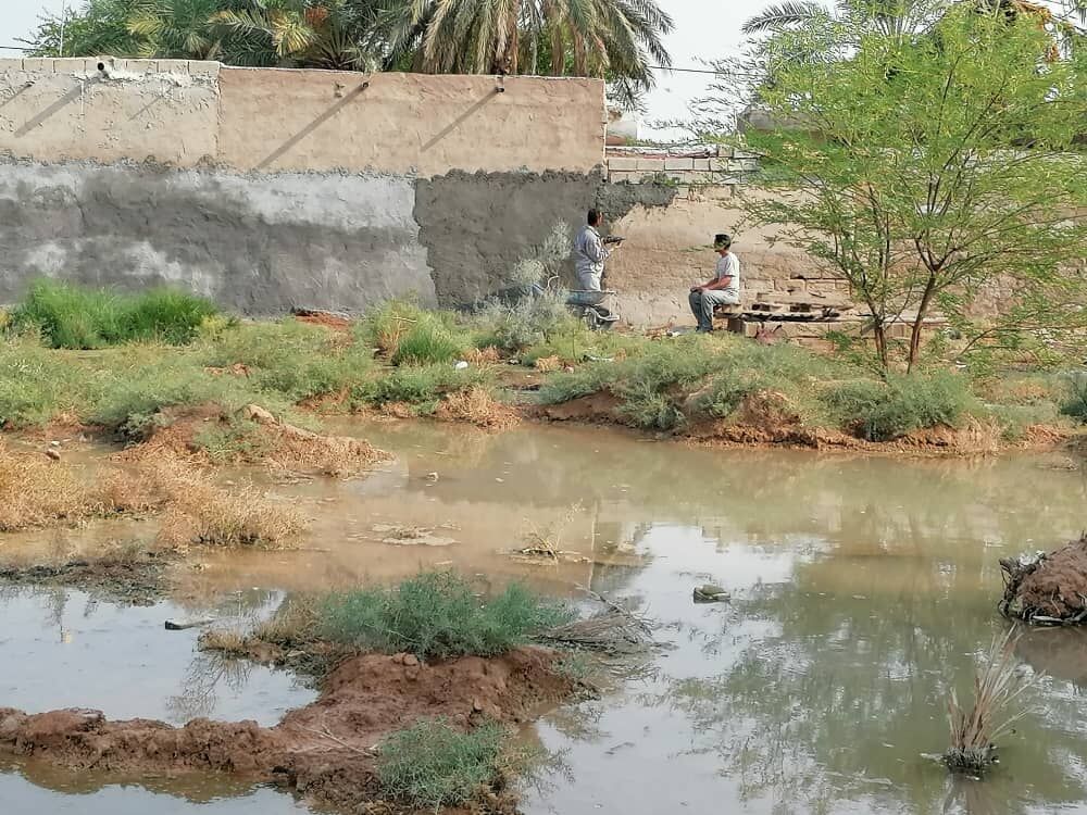 تشنگی و خانههای شورهزده روستای صفیره اهواز