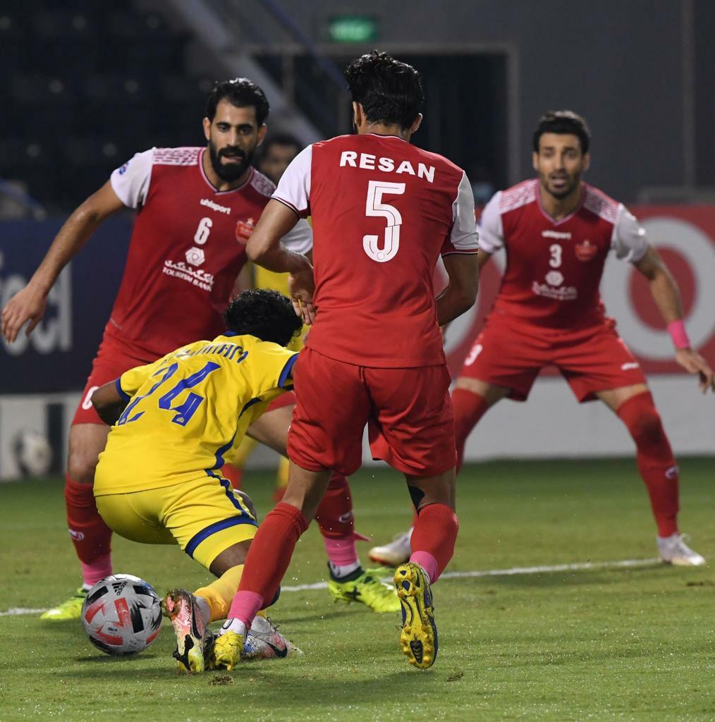 پنالتی النصر در VAR فادی‌الاسعد