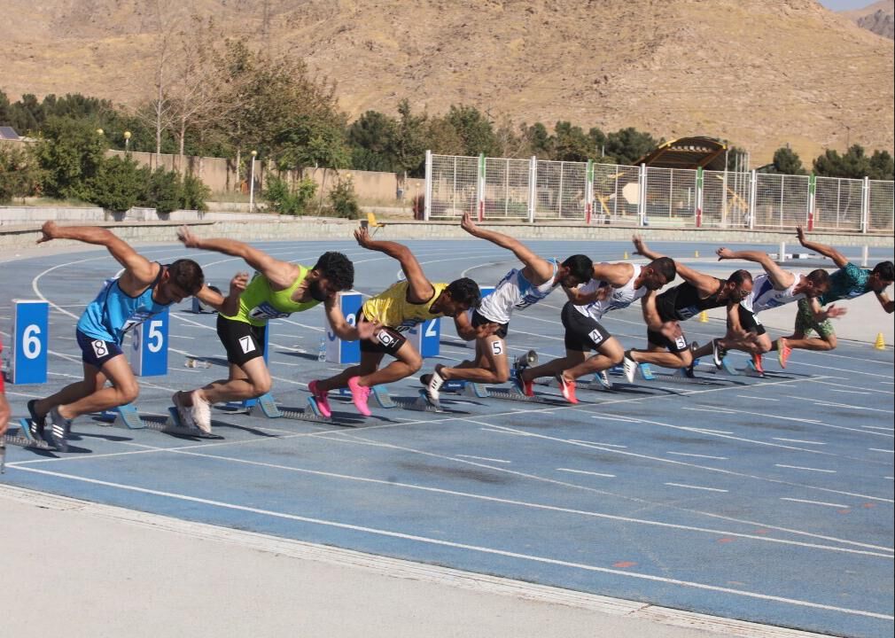 دونده کرمانی طلای 100 متر کشور را کسب کرد