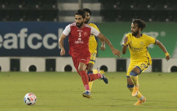 دیدار پرسپولیس و النصر به وقت اضافه کشید