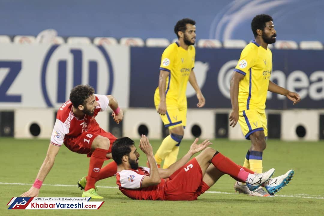 تصاویری از دیدار پرسپولیس و النصر در مرحله نیم نهایی لیگ قهرمانان