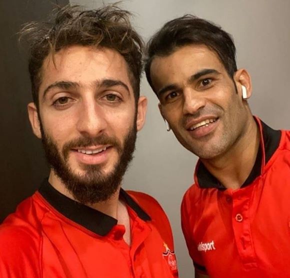 چهره ها/ سلفی آل‌کثیر و مهدی عبدی پس از برد پرسپولیس 