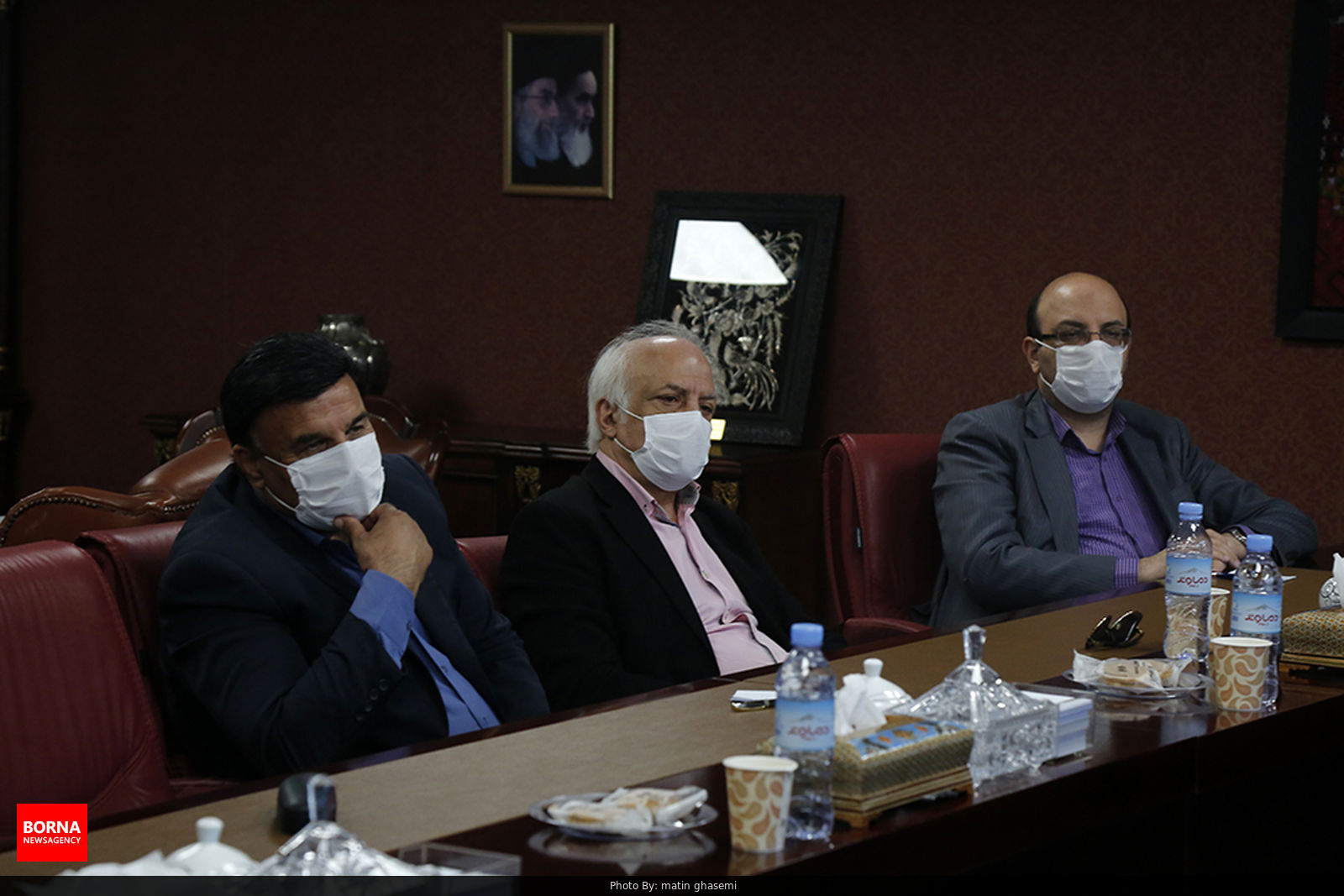 دیدار پیشکسوتان استقلال با وزیر ورزش و جوانان