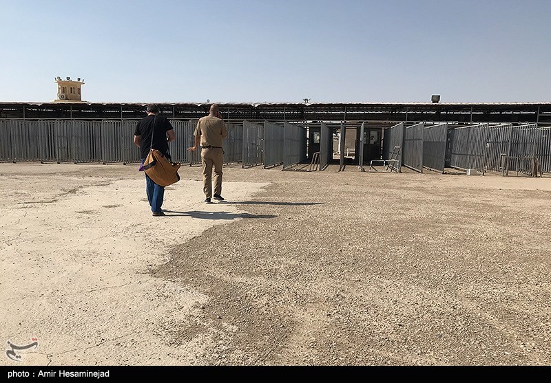 تصاویری از پایانه مرزی مهران 