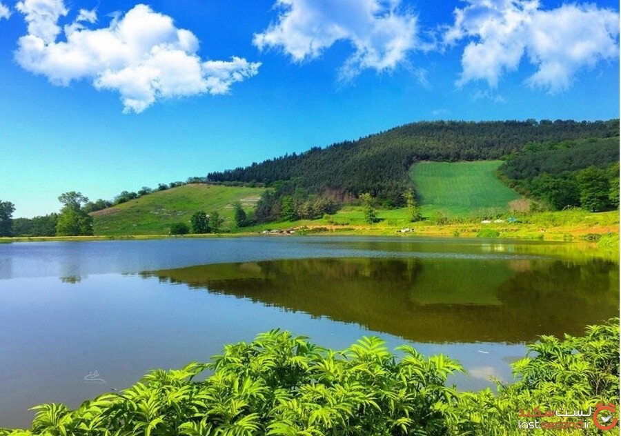توشن، دریاچه ای رویایی در سرزمین خیالی النگدره گرگان