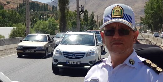 ورودی تهران پرترافیک است