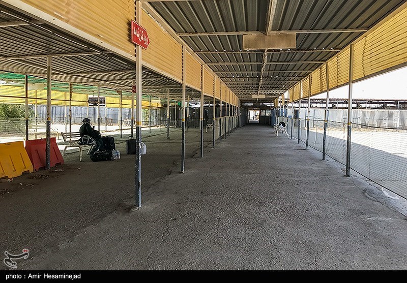 تصاویری از پایانه مرزی مهران 