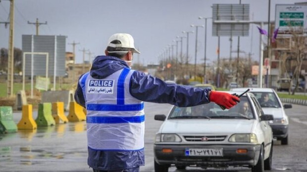 اعمال قانون حدود 2500 خودرو در زمان اعمال محدودیتهای کرونایی در اصفهان