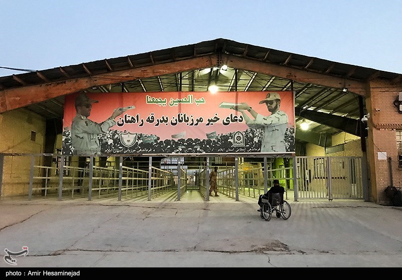 تصاویری از پایانه مرزی مهران 