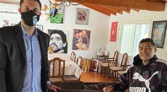 مارادونا تست کرونا داد