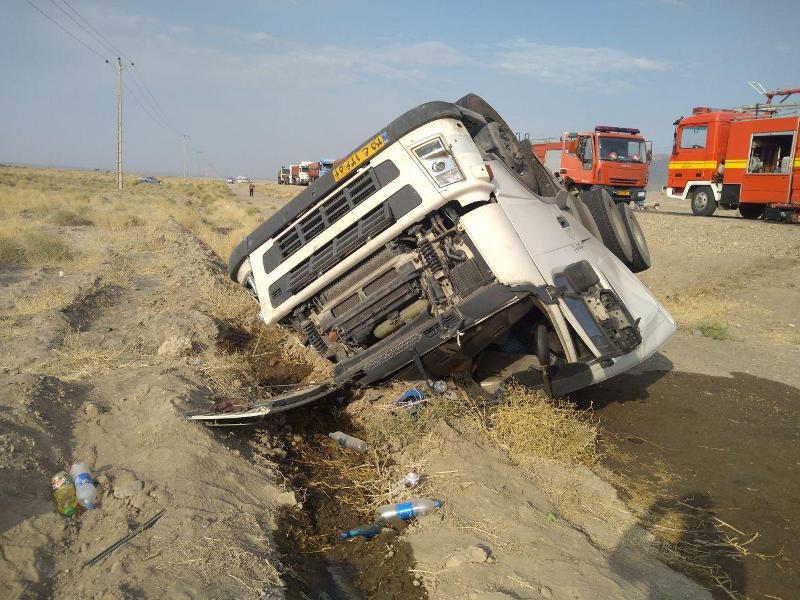 حادثه رانندگی در محور بردسکن به طبس یک کشته برجای گذاشت