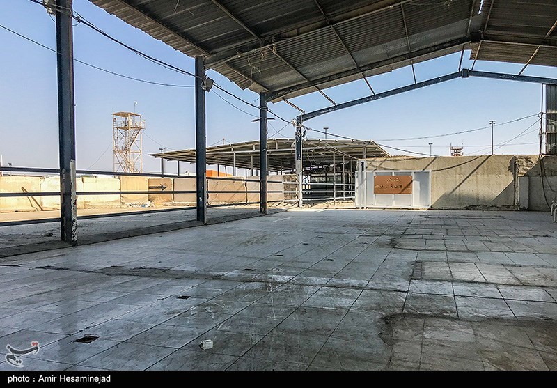 تصاویری از پایانه مرزی مهران 