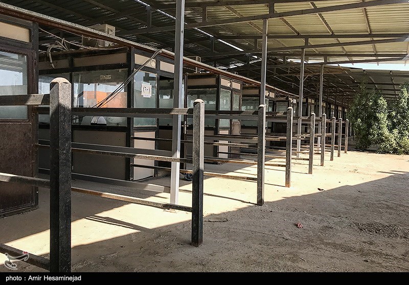تصاویری از پایانه مرزی مهران 