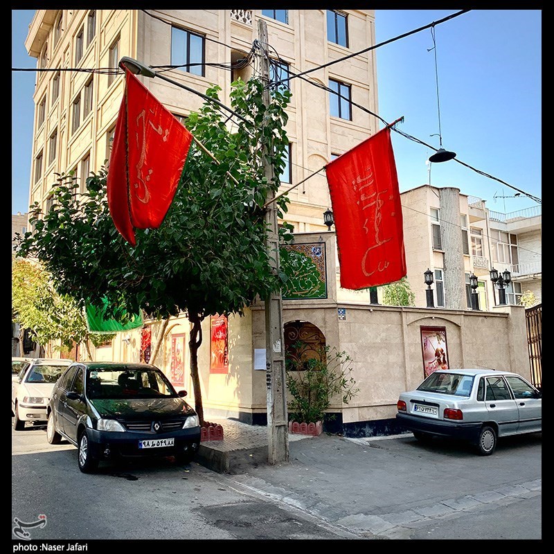 اربعین در گوشه و کنار شهر