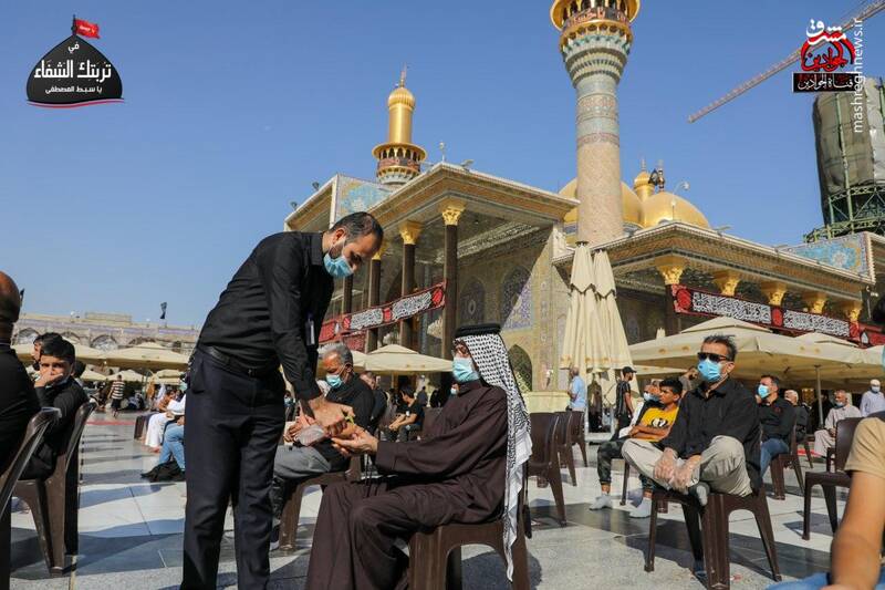 مراسم عزاداری روز اربعین در کاظمین
