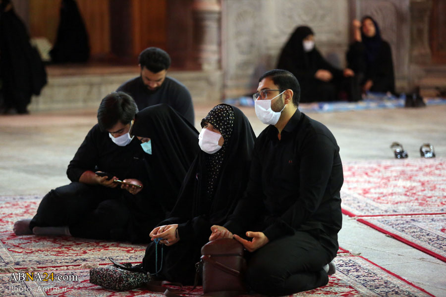 عکس/ حرم حضرت معصومه(س) میزبان جاماندگان اربعین