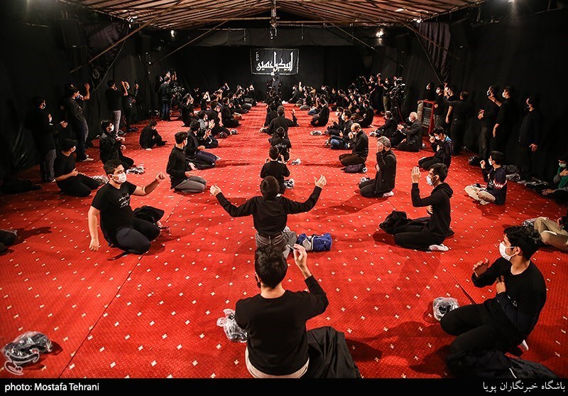 عزاداری شب اربعین حسینی در هیات عبدالله بن الحسن