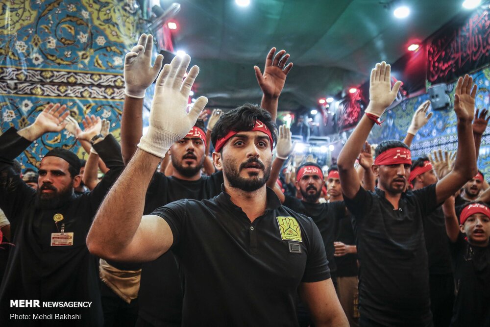 عکس/ وداع زائران اربعین با سیدالشهدا(ع) و ابوالفضل العباس(ع)