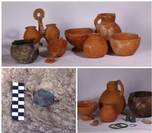 کشف سفالینه‌هایی از عصر آهن و پیش از مادها از گورستان باستانی مرسین